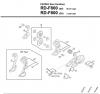 Shimano RD Rear Derailleur - Schaltwerk Listas de piezas de repuesto y dibujos RD-F800-3014A