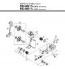 Shimano RD Rear Derailleur - Schaltwerk Listas de piezas de repuesto y dibujos RD-M511-2500