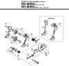 Shimano RD Rear Derailleur - Schaltwerk Listas de piezas de repuesto y dibujos RD-M580