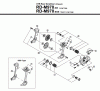 Shimano RD Rear Derailleur - Schaltwerk Listas de piezas de repuesto y dibujos RD-M970