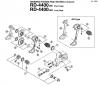 Shimano RD Rear Derailleur - Schaltwerk Listas de piezas de repuesto y dibujos RD_4400