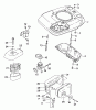 Wolf-Garten FC 150 V 2090065 (2003) Listas de piezas de repuesto y dibujos Muffler, Air cleaner, Fuel tank