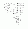 Wolf-Garten B 46 TB 4602080 Series C (2004) Listas de piezas de repuesto y dibujos Blade, Blade adapter, Engine