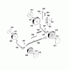 Wolf-Garten Power Edition 40 E 4028000 Series F (2005) Listas de piezas de repuesto y dibujos Height adjustment, Wheels