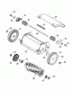 Wolf-Garten UL 33 E 3620003 Series G (2007) Listas de piezas de repuesto y dibujos Rotor, Wheels