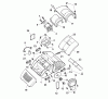 Wolf-Garten UV 30 EV 3630003 Series A (2001) Listas de piezas de repuesto y dibujos Electric motor, Rear flap, Belt