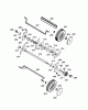 Wolf-Garten UV 30 HBM 3630686 Series A (2007) Listas de piezas de repuesto y dibujos Rotor, Wheels