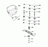 Wolf-Garten B 46 TB 4602080 Series D (2005) Listas de piezas de repuesto y dibujos Blade, Blade adapter, Engine