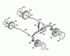 Wolf-Garten Compact plus 34 E 4904080 Series A (2006) Listas de piezas de repuesto y dibujos Height adjustment, Wheels