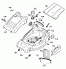 Wolf-Garten Compact plus 37 E 4907002 Series A (2009) Listas de piezas de repuesto y dibujos Deck housing