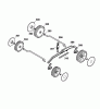 Wolf-Garten Compact plus 37 E 4907003 Series A (2005) Listas de piezas de repuesto y dibujos Height adjustment, Wheels