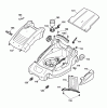 Wolf-Garten Compact plus 32 E 4913000 Series A (2006) Listas de piezas de repuesto y dibujos Deck housing