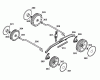 Wolf-Garten 2.37 XC 4917006 Series D (2007) Listas de piezas de repuesto y dibujos Height adjustment, Wheels