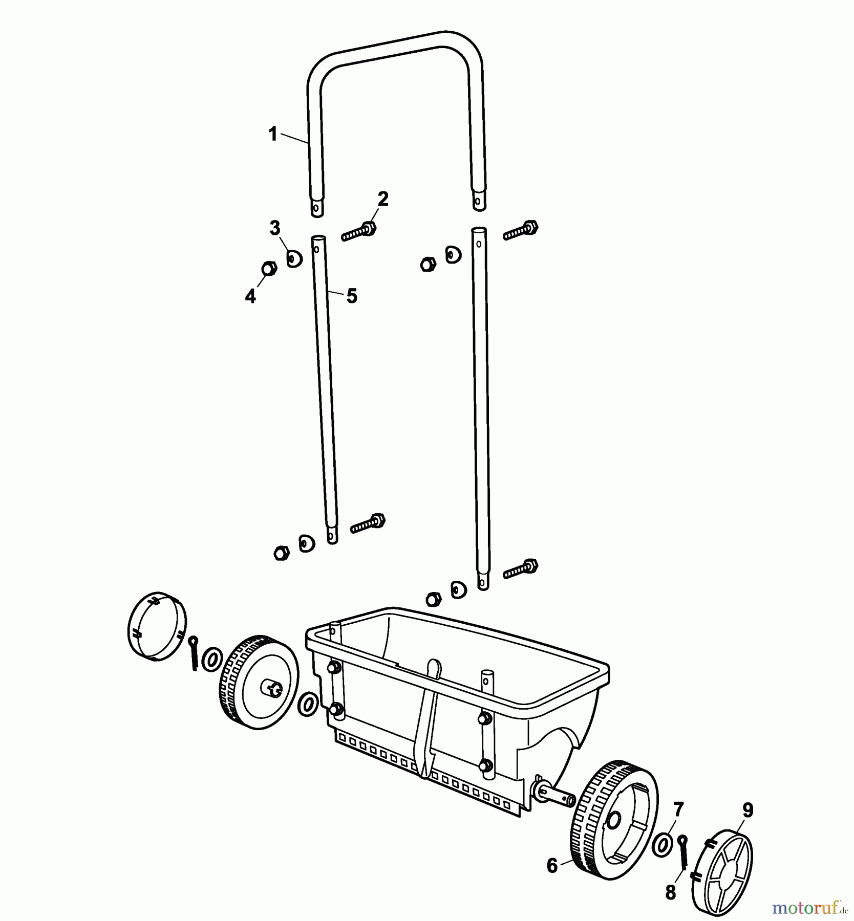  Wolf-Garten Spreader WE 330 5429000  (2005) Basic machine