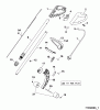 Wolf-Garten GT 845 7135000 Series B (2005) Listas de piezas de repuesto y dibujos Handle, Switch, Shaft