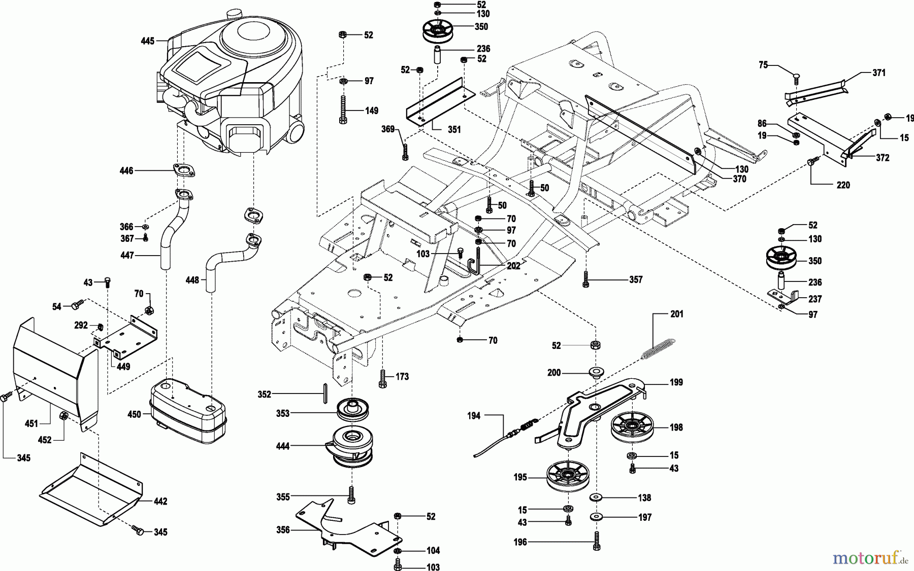  Dolmar Rasentraktoren TM-102.18 H2 TM-102.18 H2 (2002) 4  MOTOR