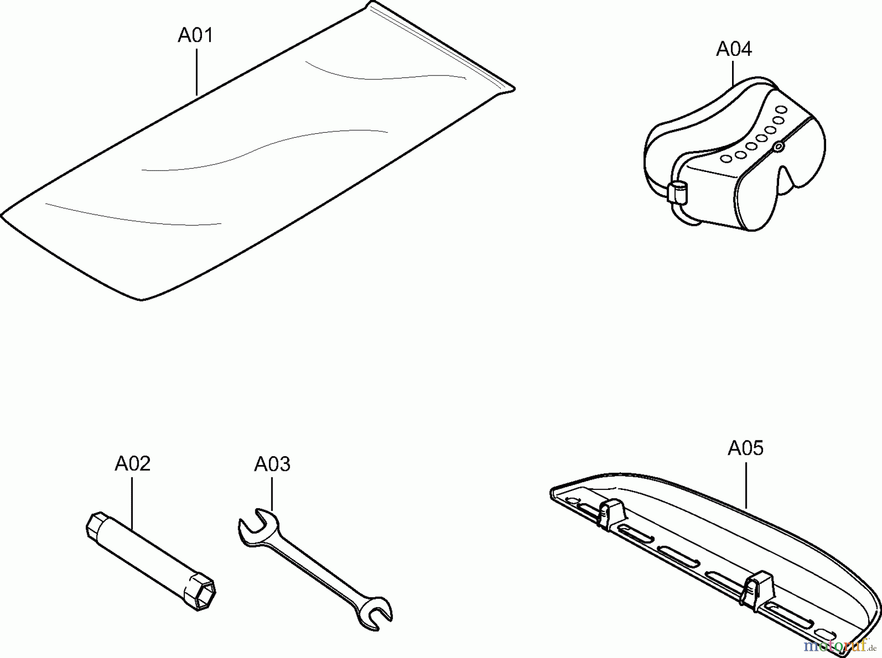  Dolmar Heckenscheren Benzin HT2249D 4  Zubehör