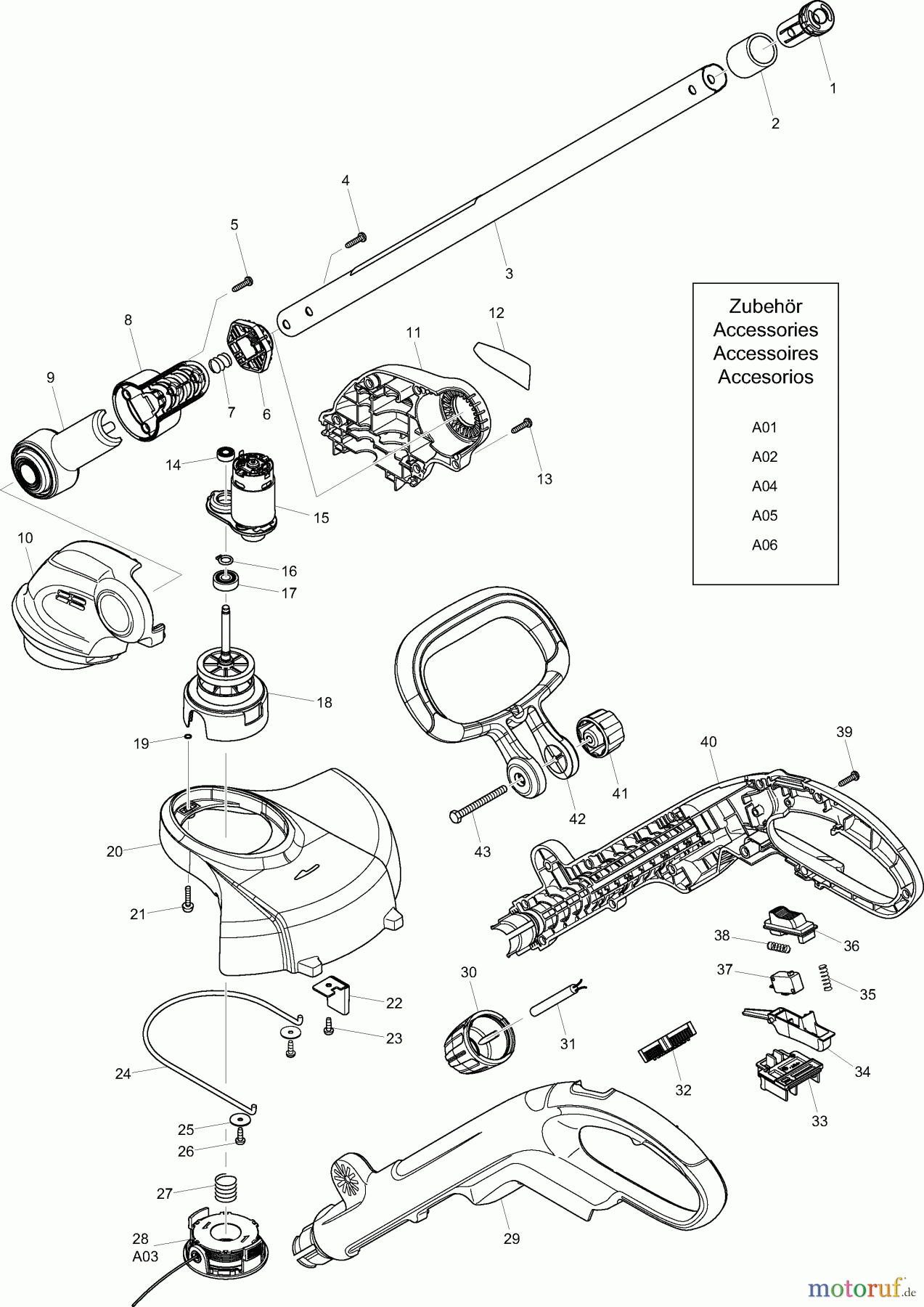  Dolmar Motorsensen & Trimmer Akku AT1826 1  AT-1826