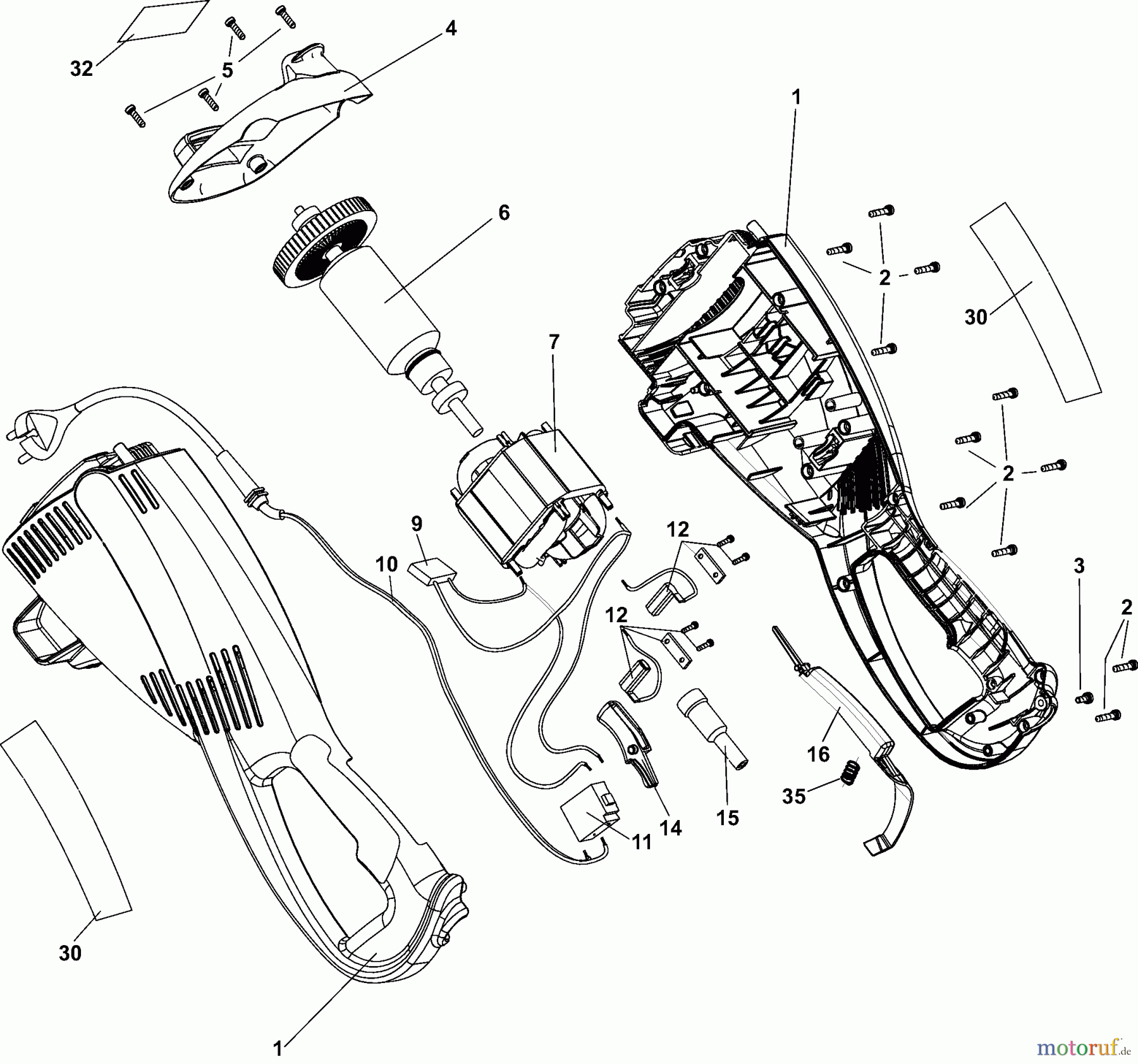  Dolmar Motorsensen & Trimmer Elektro ET-70 C 1  Motor