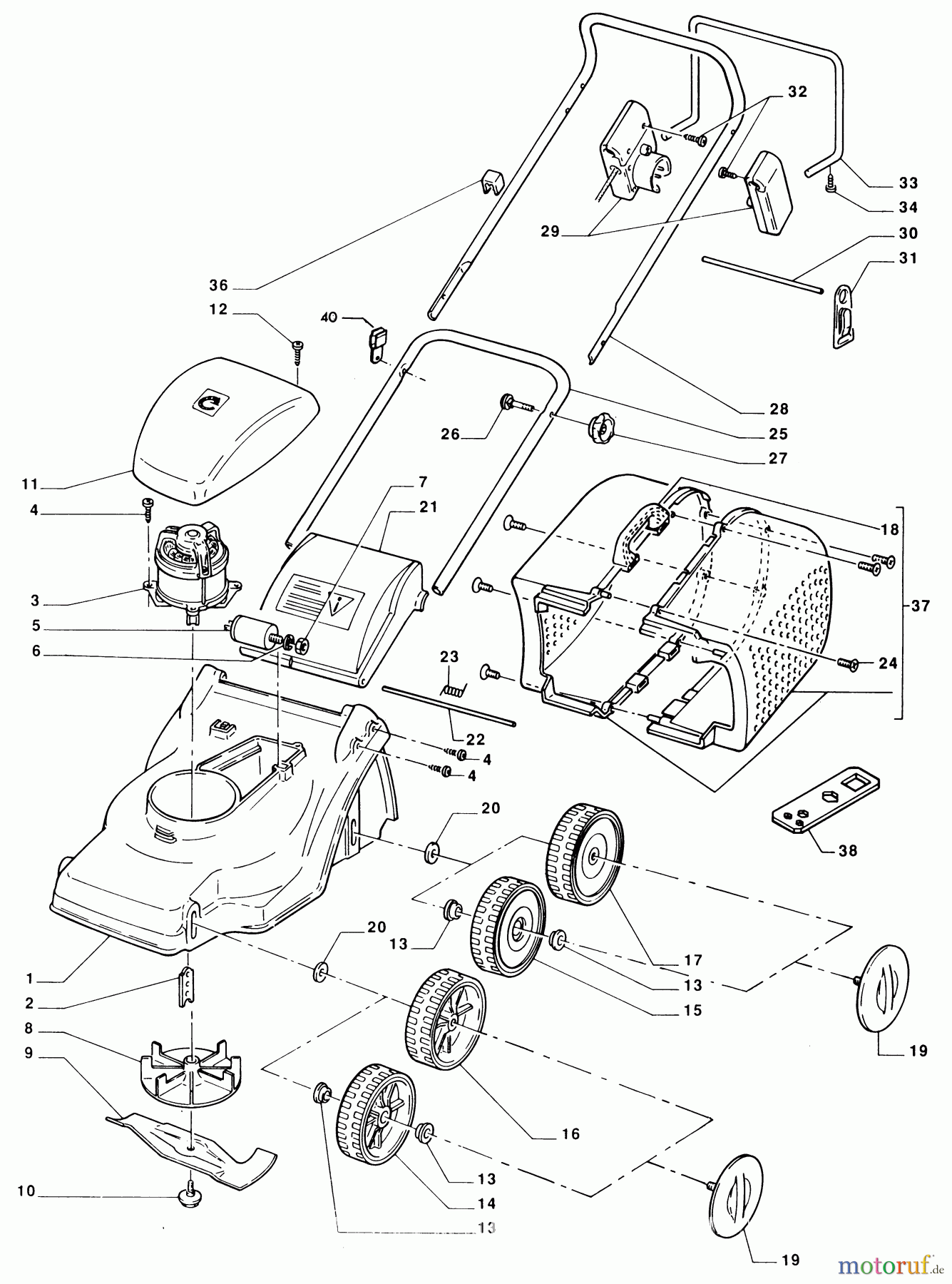  Dolmar Rasenmäher Elektro EM-3311 EM-3311 (1996) 2  EM-3311