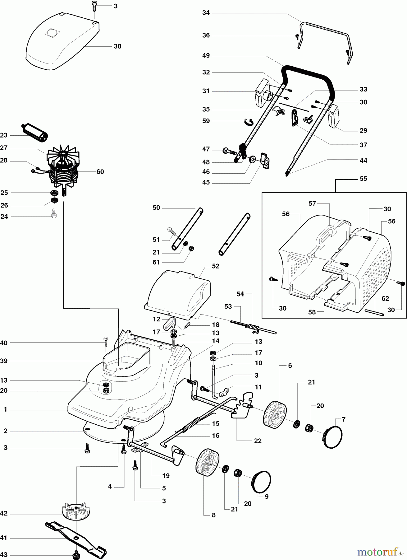  Dolmar Rasenmäher Elektro EM-4113 EM-4113 (2001) 4  EM-4113