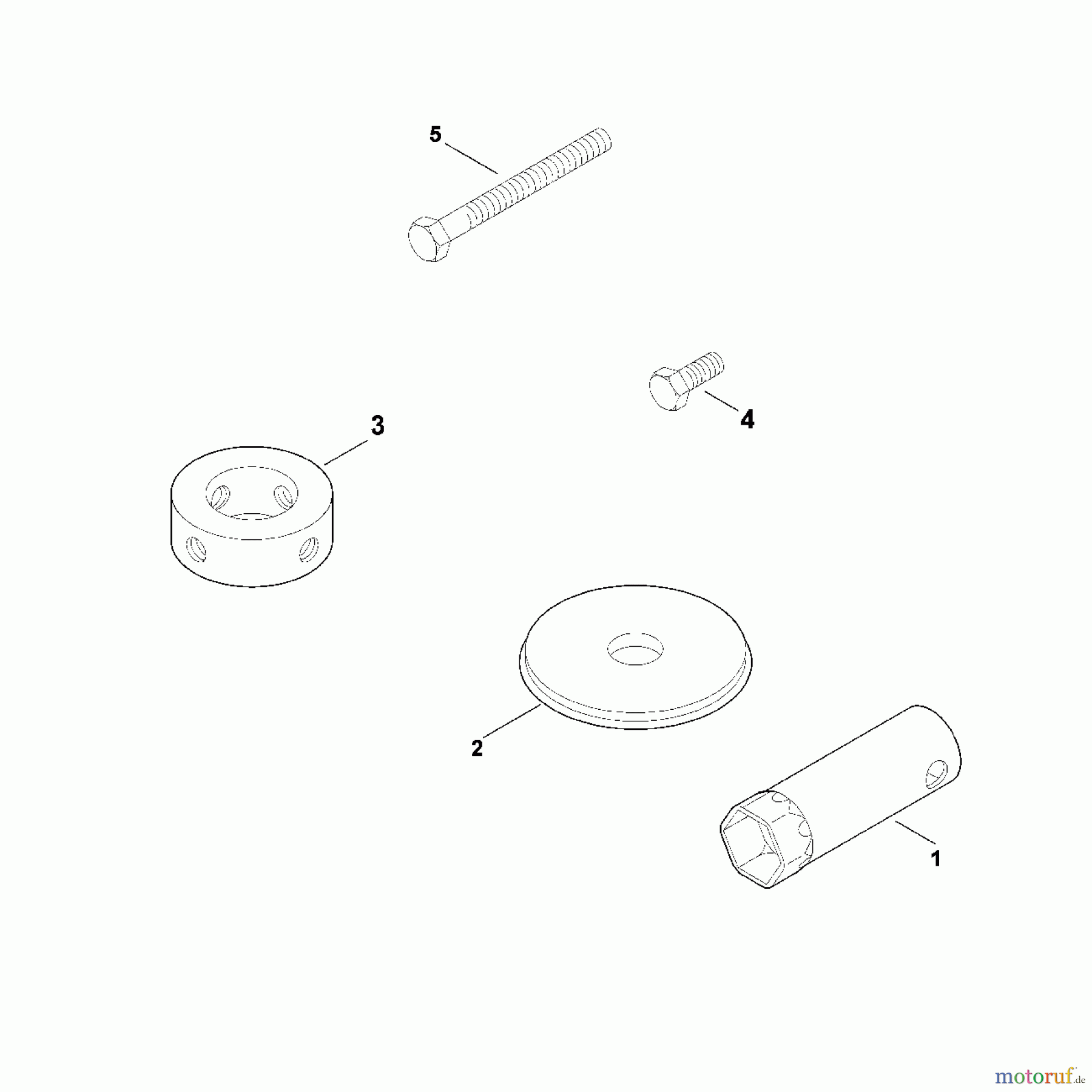  Viking Rasenmäher Benzinrasenmäher MB 545.0 VS I - Werkzeuge