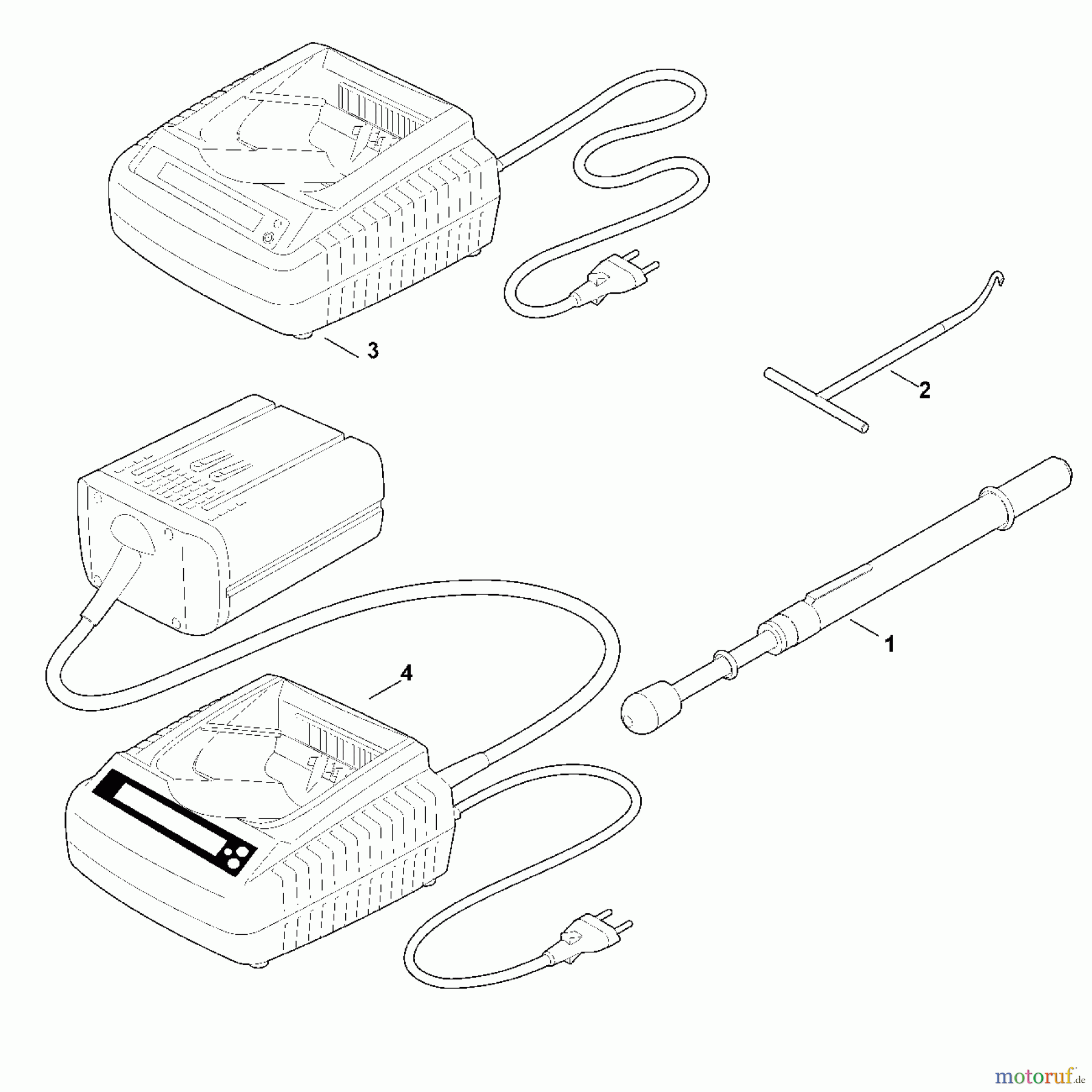  Viking Rasenmäher Akkurasenmäher MA 443.1 C I - Sonderwerkzeug