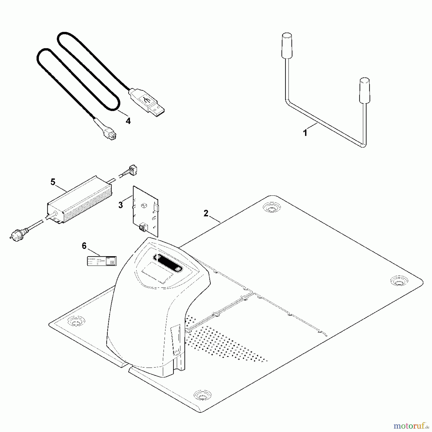  Viking Rasenmäher Akkurasenmäher MI 632.0 I - Sonderwerkzeug