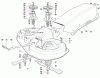 Viking Aufsitzmäher MT 545 Listas de piezas de repuesto y dibujos I - Mähwerk - 2