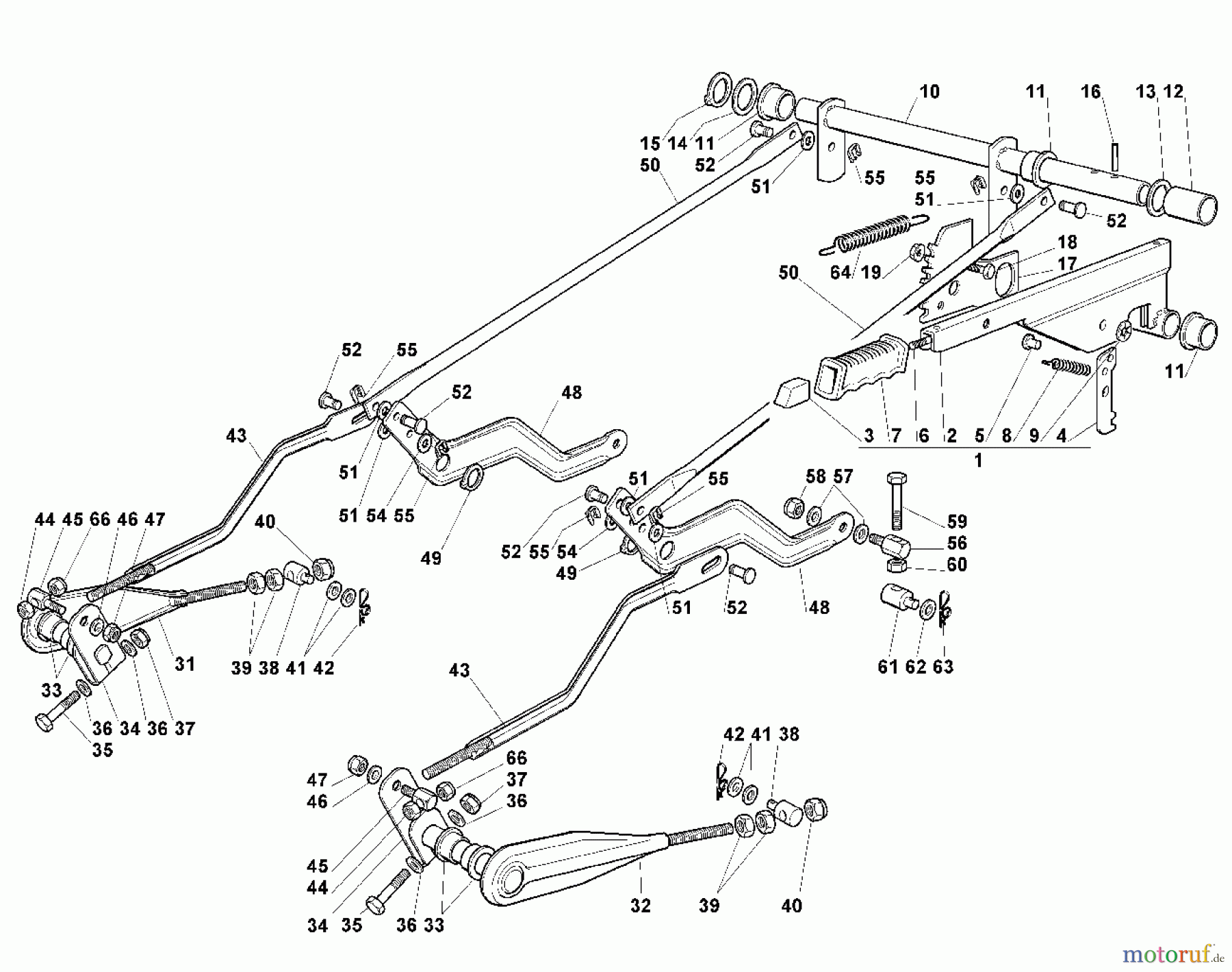  Viking Aufsitzmäher Aufsitzmäher MT 785 H - Mähwerkaushebung