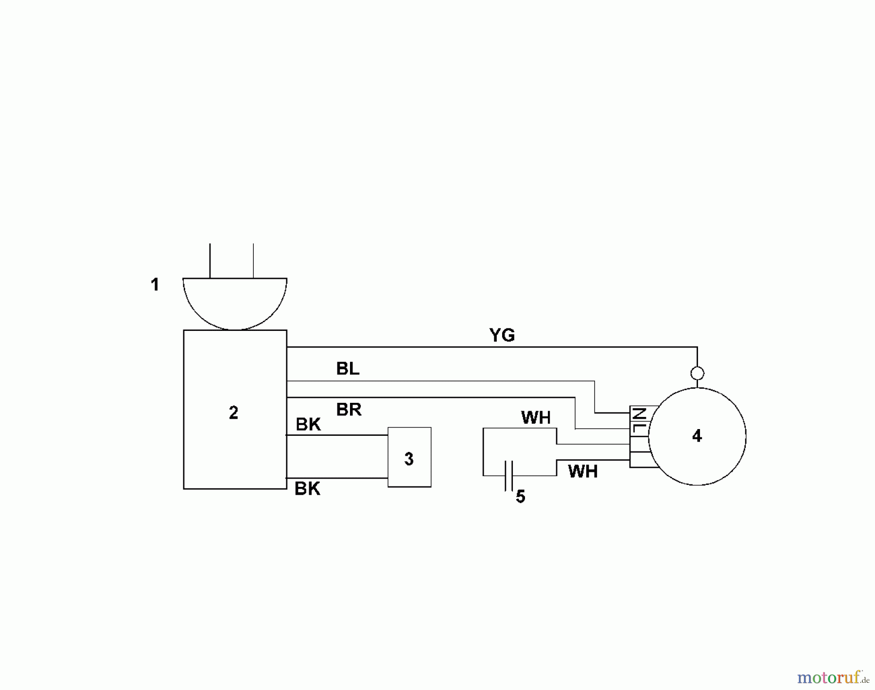  Viking Häcksler Elektro GE 150 G - Schaltplan