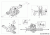 MTD LT 96 EXT 13H276KF682 (2019) Listas de piezas de repuesto y dibujos Gearbox 618-04566B