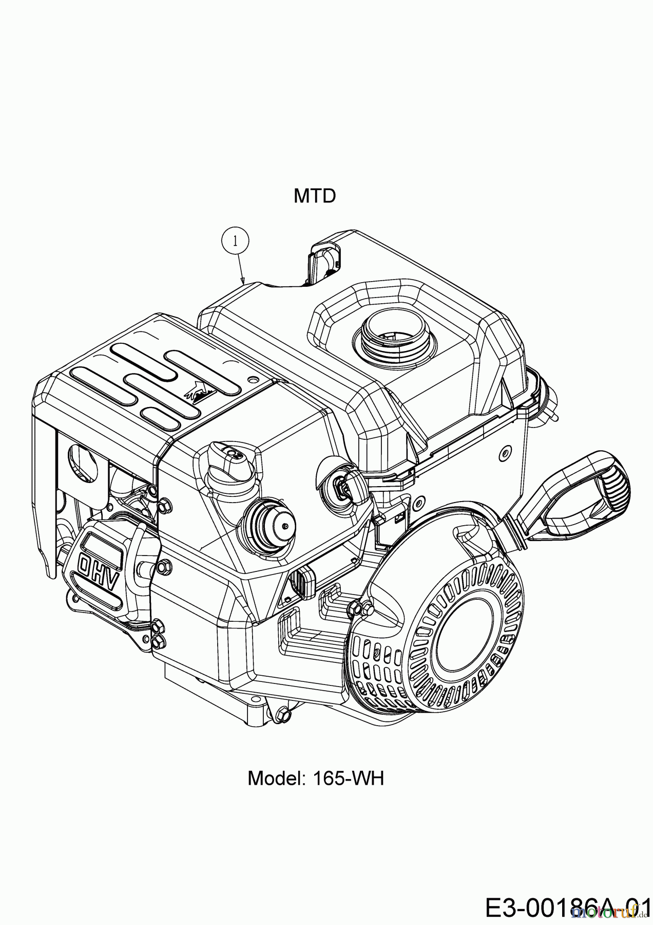  MTD Snow throwers M 61 31A-6AC2678  (2019) Engine MTD