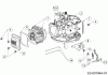 MTD-Engines 6X65RHA 752Z6X65RHA (2018) Listas de piezas de repuesto y dibujos Governor lever, Short block, Cylinder head cover