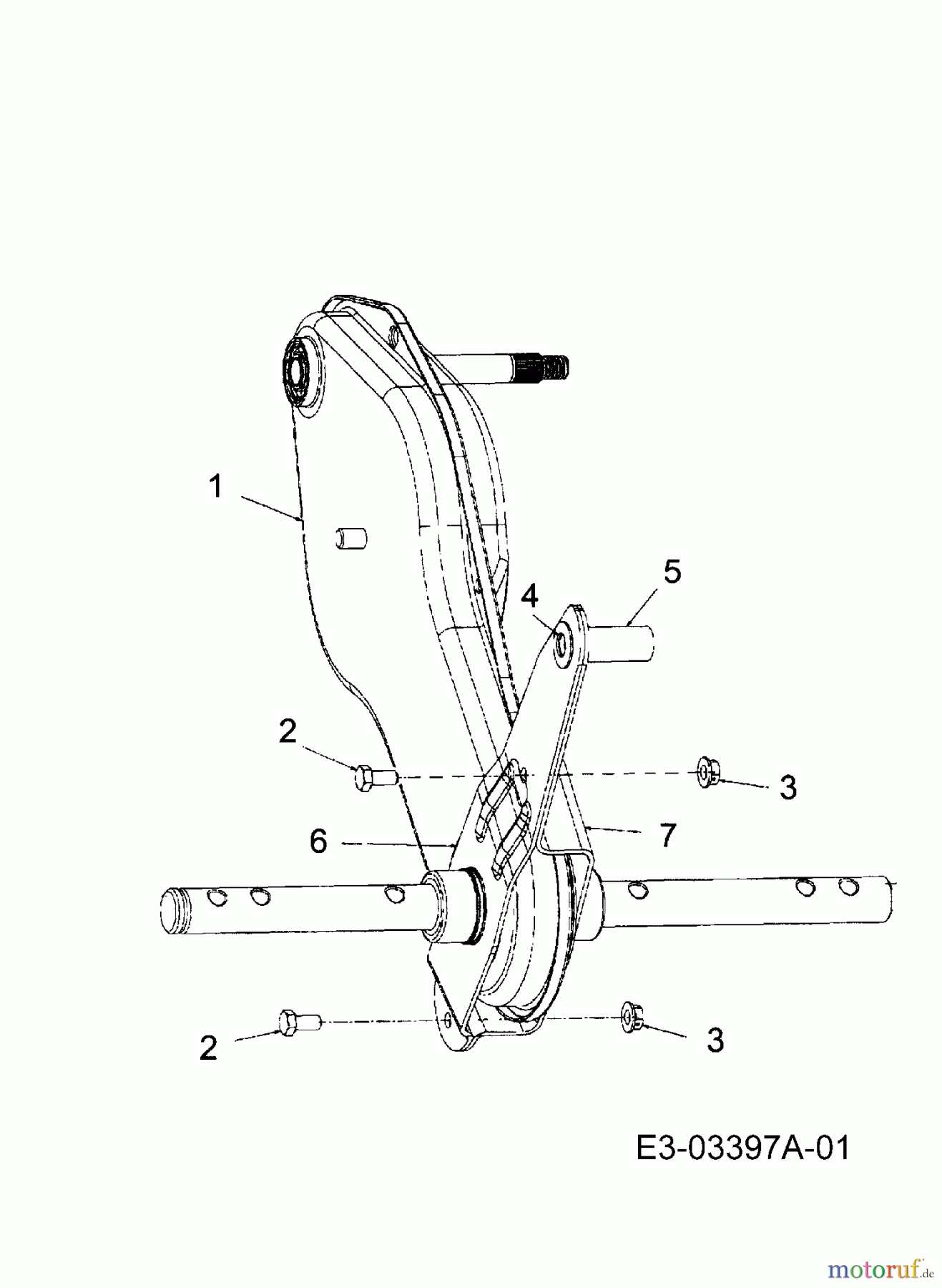  Bolens Tillers BL 5081 GT 21B-385A684  (2006) Chain case