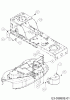 MTD 96 13A7765F600 (2020) Listas de piezas de repuesto y dibujos Covers mowing deck F (38"/96cm)