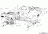 MTD White Passion 76.125T 13BH76KA676 (2020) Listas de piezas de repuesto y dibujos Drive system, Pedal