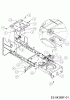 MTD White Passion 76.125T 13BH76KA676 (2020) Listas de piezas de repuesto y dibujos Frame
