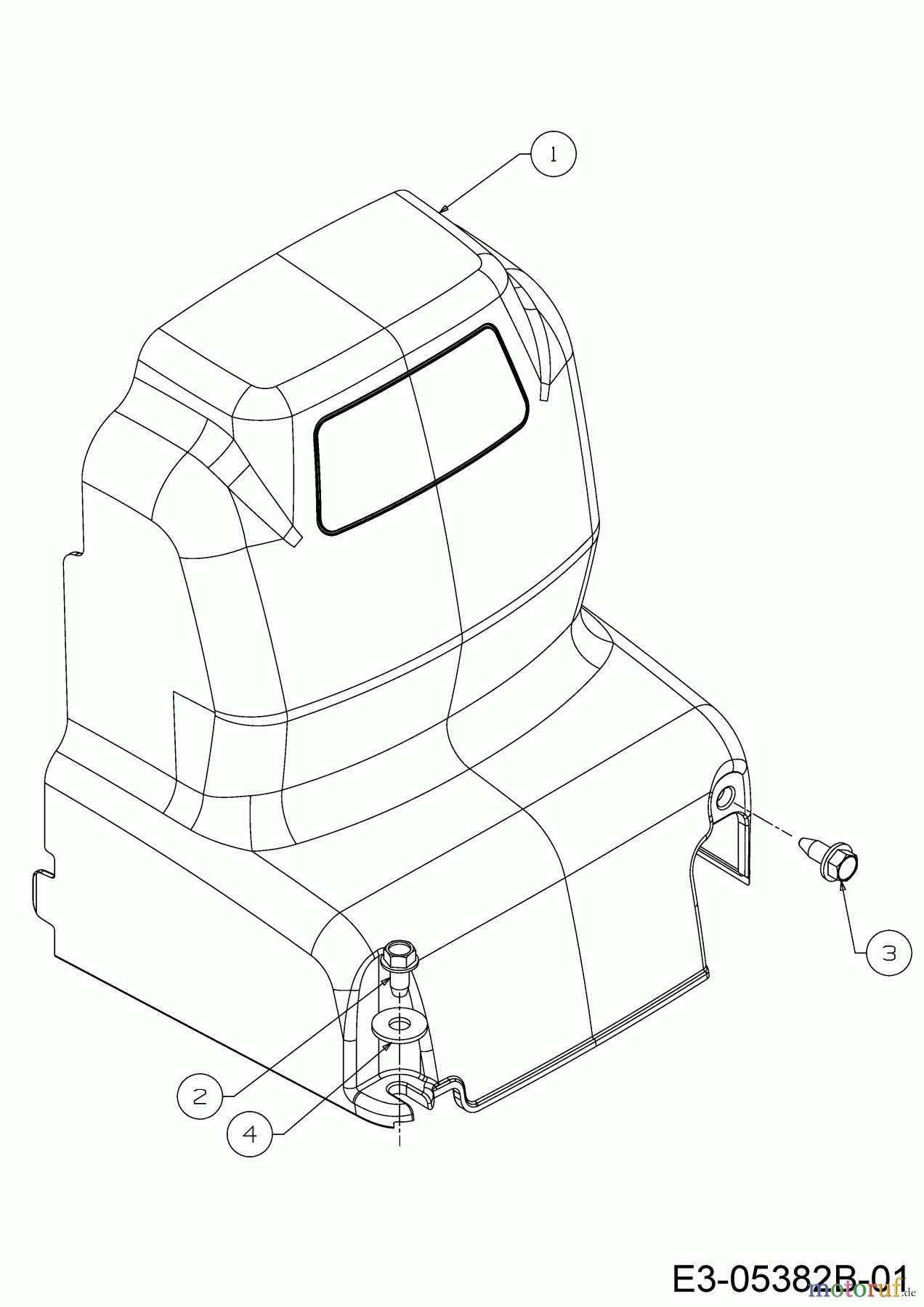  MTD Tillers T/405 M 21AA46M3678  (2019) Belt cover