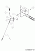 MTD White Passion 92.165H 13JN71KE676 (2019) Listas de piezas de repuesto y dibujos Deck engagement