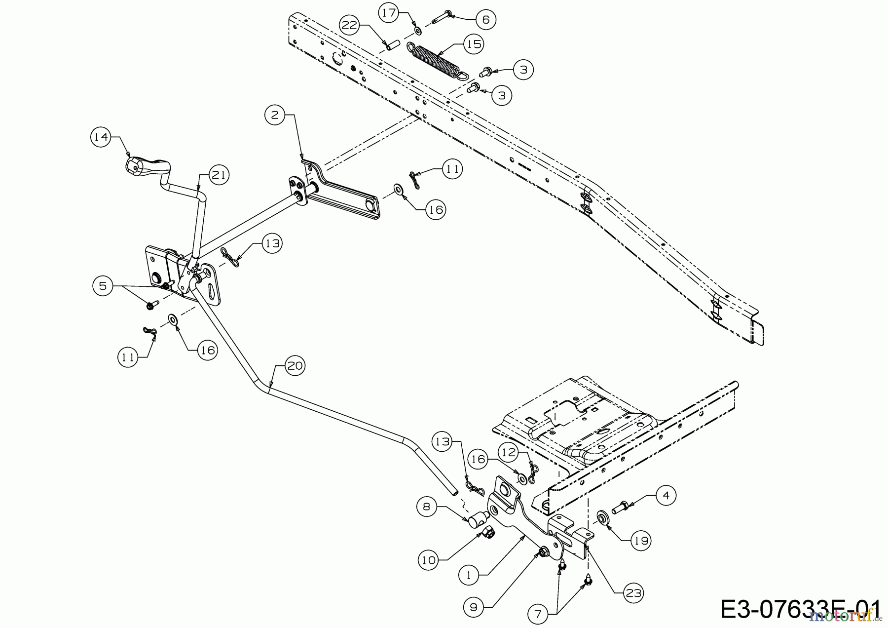  MTD Lawn tractors Minirider 76 SDHE 13A221JD600  (2020) Deck lift