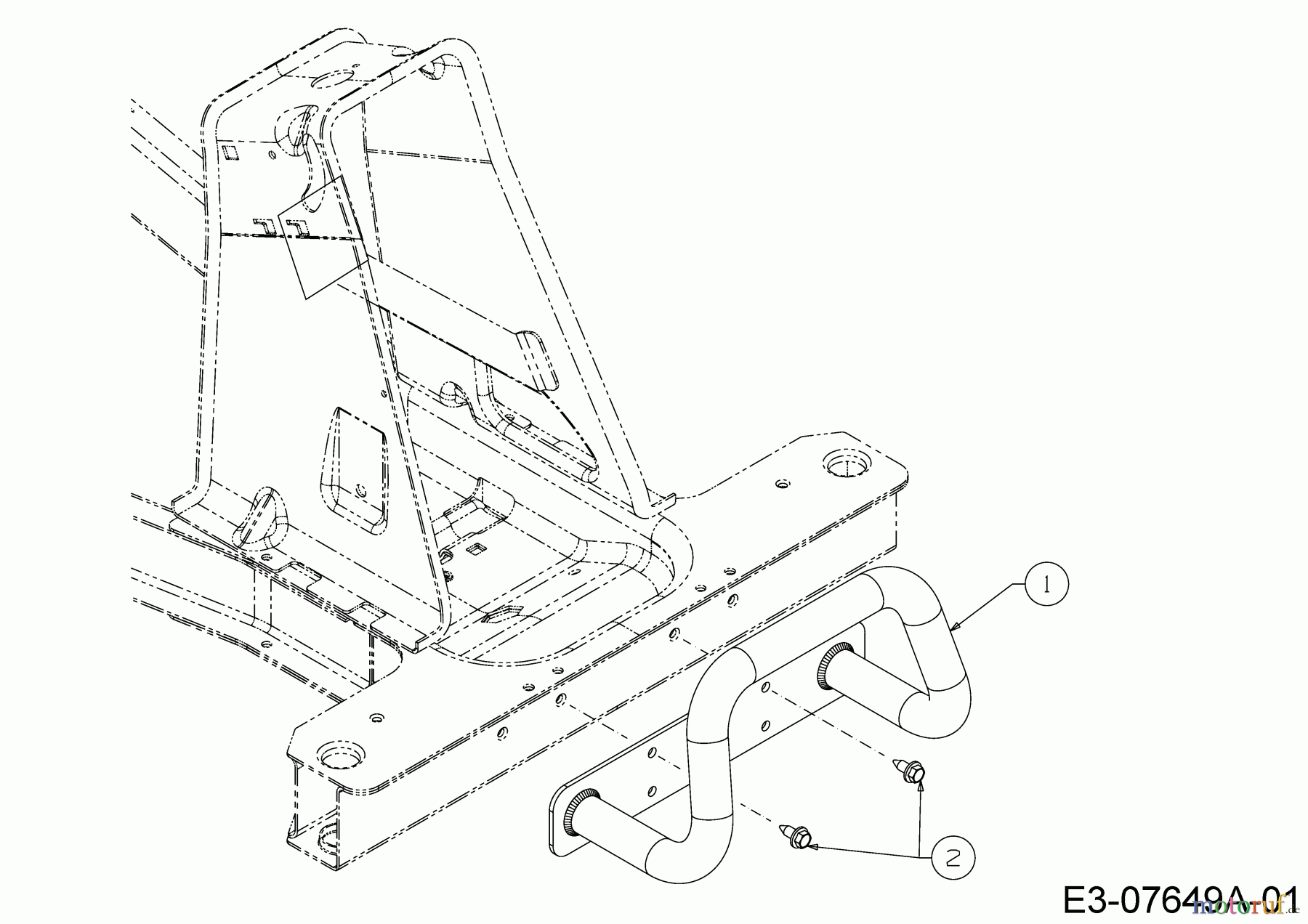  Bricolage Lawn tractors INV R10576 LB 13AC26JD648 (2019) Bumper