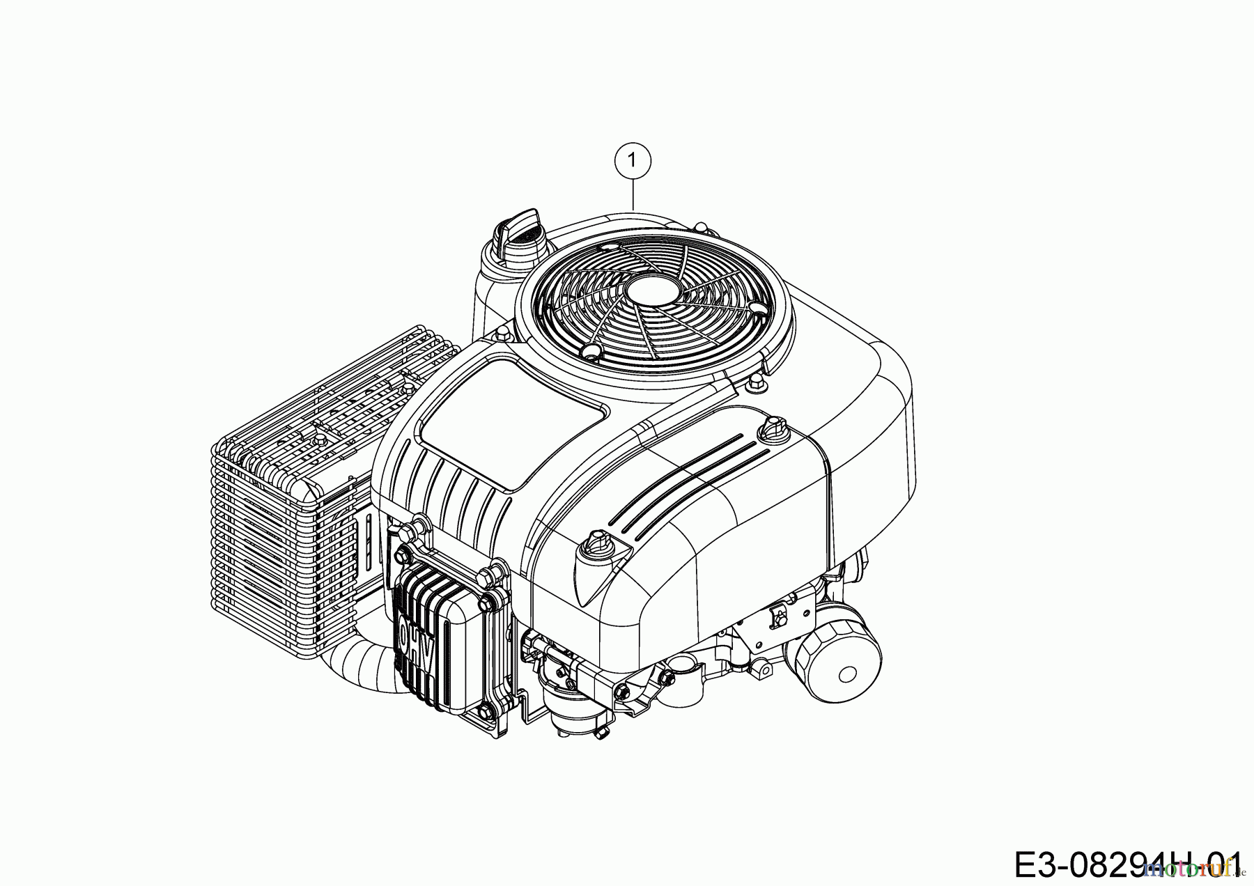  MTD Lawn tractors Minirider 76 RDE 13A226SD600  (2020) Engine