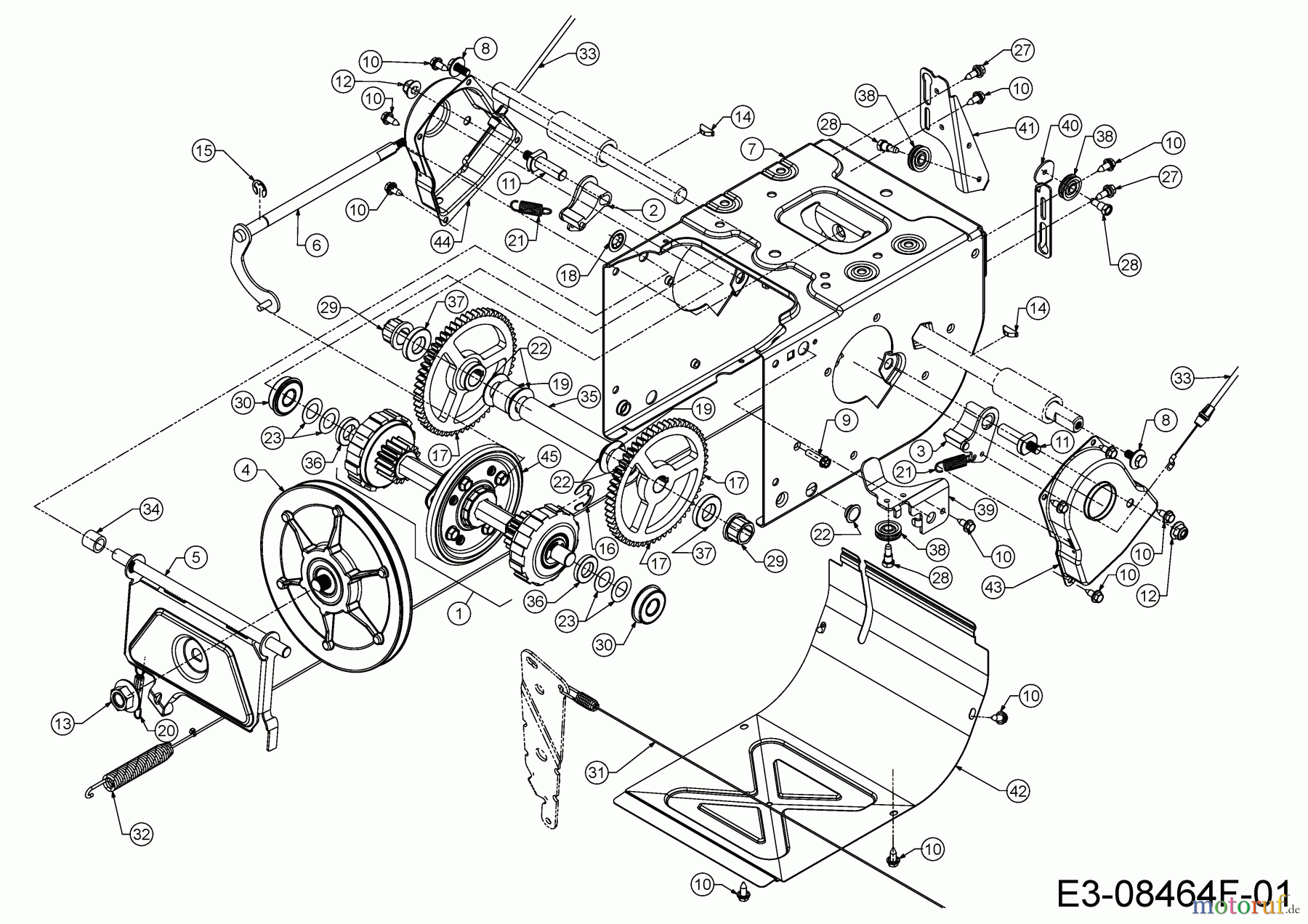  MTD Snow throwers Optima ME 76 31BY5ET5678  (2021) Drive system