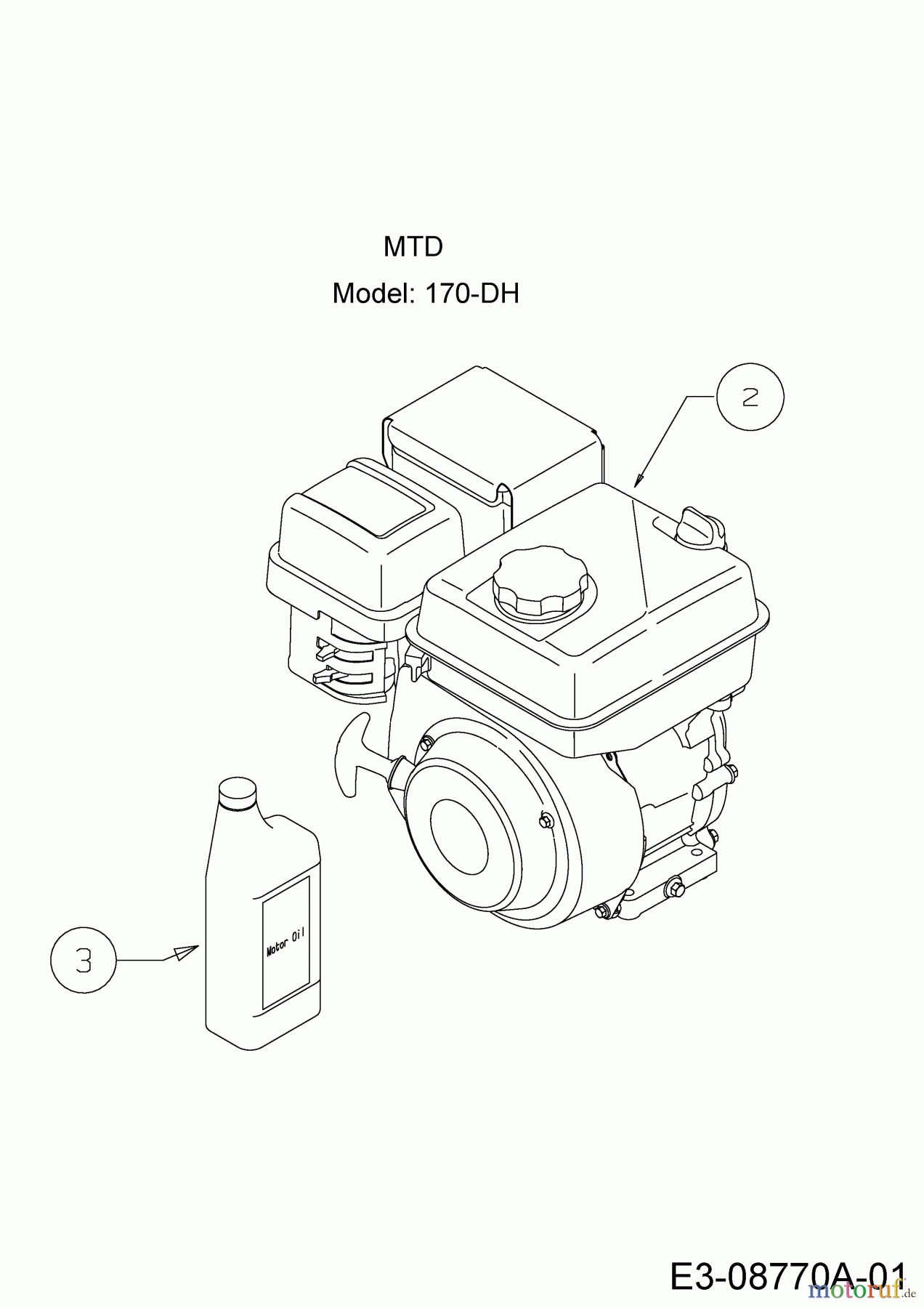  Black-Line Sweeper BLK 7065 24B-812C683  (2019) Engine MTD