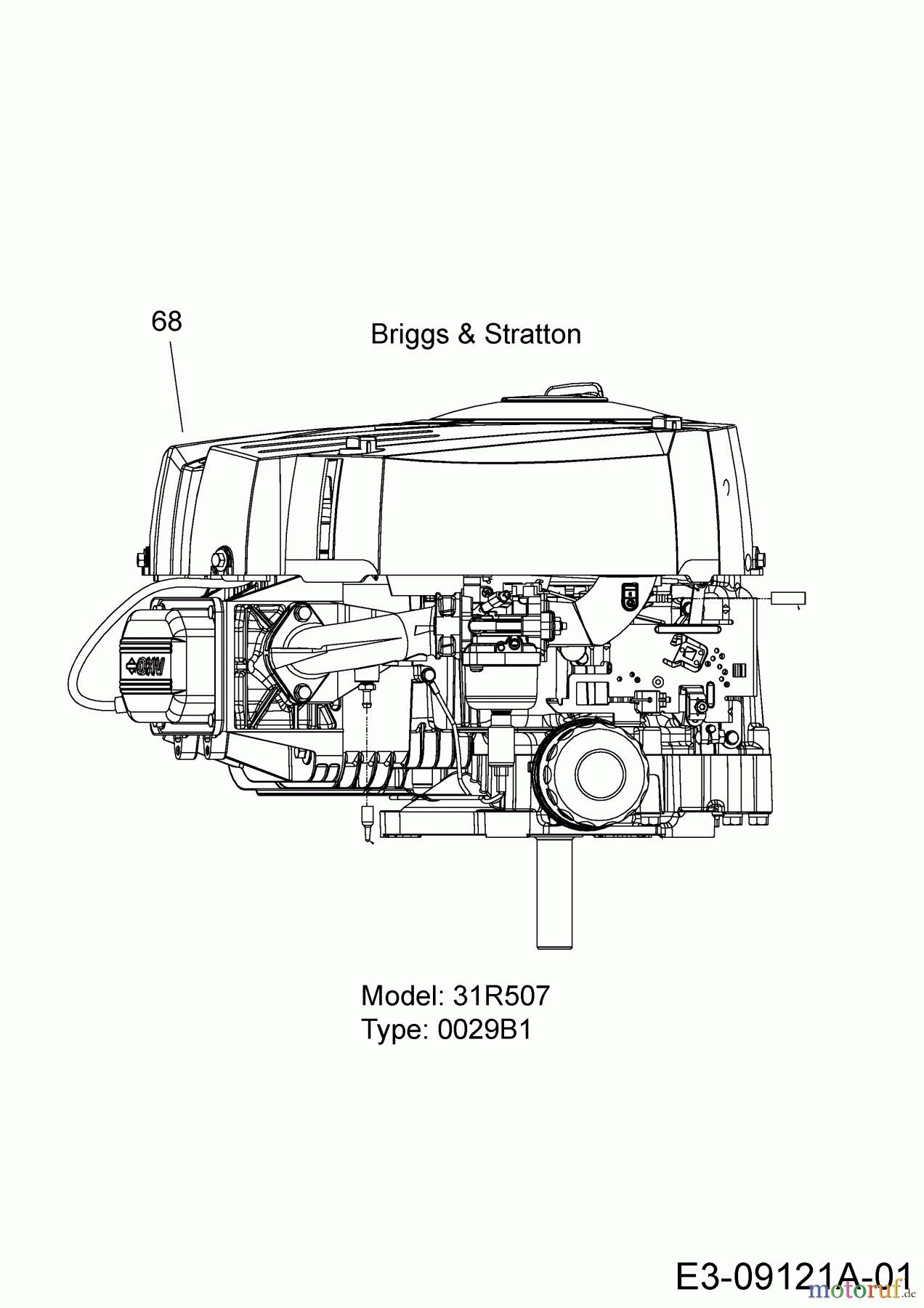  Mastercut Lawn tractors Mastercut 92-155 from 2017 13IM765E659  (2019) Engine Briggs & Stratton