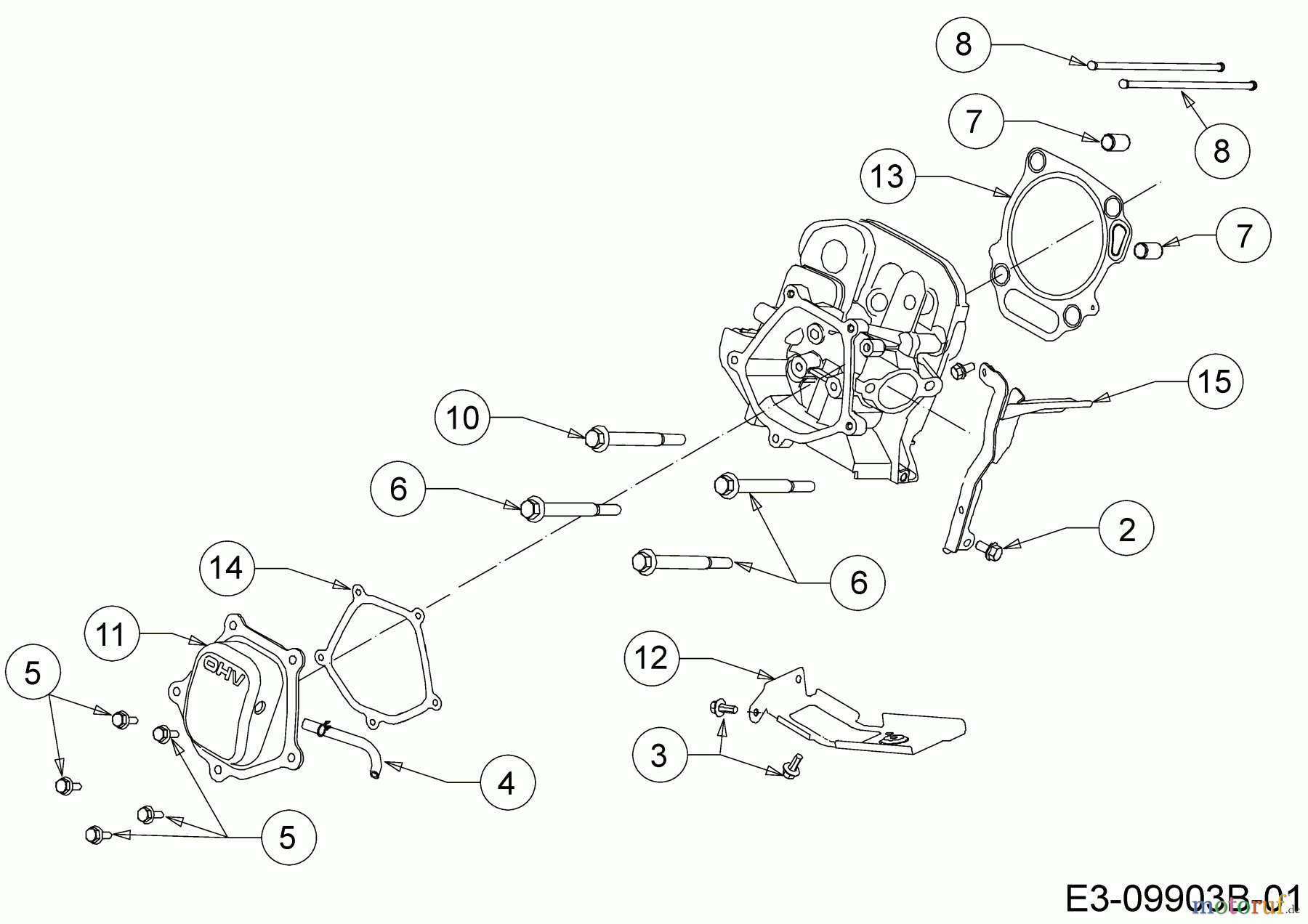  MTD-Engines Horizontal 683-WHA 752Z683-WHA  (2020) Valve cover