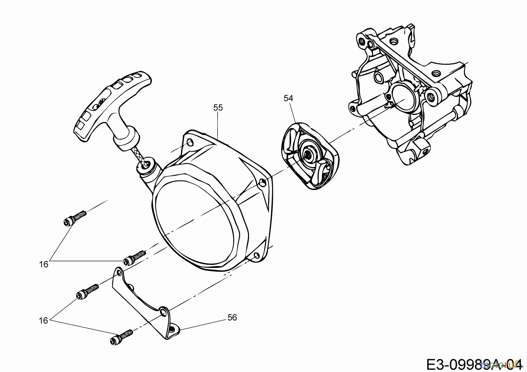  MTD Brush cutter 1033 AVS 41AD71XB678  (2019) Fuel tank