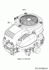 MTD Smart RF 130 HM 13A279KF600 (2019) Listas de piezas de repuesto y dibujos Engine MTD