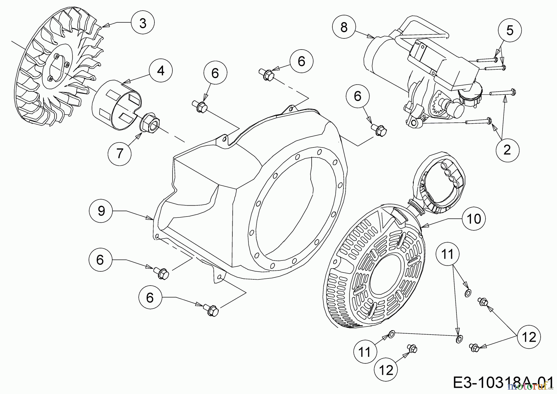  MTD-Engines Horizontal 690-WHA 752Z690-WHA  (2020) Electric starter, Recoil starter